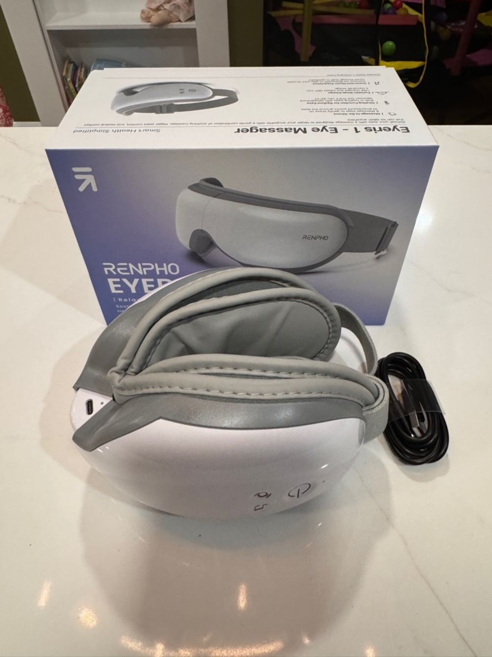 RENPHO RF-EM001‎ Electric Eye Massager - White
